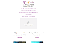Tablet Screenshot of coralations.org